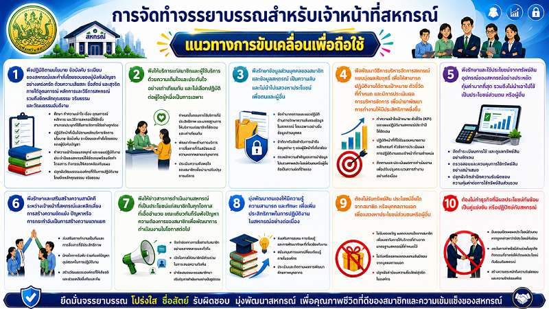 อินโฟ เผนแพร่การจัดทำจรรยาบรรณ จนทpng