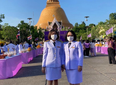 พิธีทำบุญตักบาตร เพื่อเฉลิมพระเกียรติสมเด็จพระนางเจ้าฯ ... พารามิเตอร์รูปภาพ 6