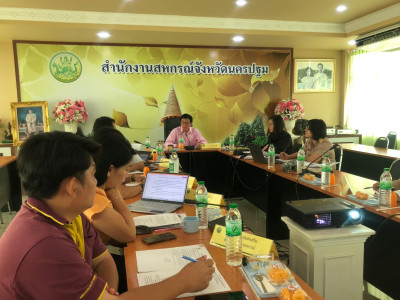 ประชุมคณะทำงานระดับจังหวัดแก้ไขปัญหาในการดำเนินงานของสหกรณ์และกลุ่มเกษตรกร ที่มีข้อบกพร่อง (จกบ.) ... พารามิเตอร์รูปภาพ 1