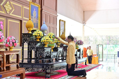 พิธีเจริญพระพุทธมนต์และเจริญจิตตภาวนาเฉลิมพระเกียรติ ... พารามิเตอร์รูปภาพ 1