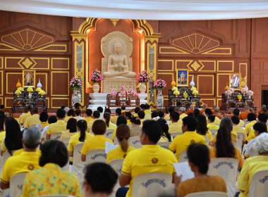 พิธีเจริญพระพุทธมนต์และเจริญจิตตภาวนาเฉลิมพระเกียรติ ... พารามิเตอร์รูปภาพ 6