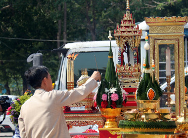 พิธีสักการะสิ่งศักดิ์สิทธิ์ในภารกิจพิธีการศพที่ได้รับพระราชทานประจำปีงบประมาณ พ.ศ. 2567 เพื่อสร้างขวัญกำลังใจและ... ... พารามิเตอร์รูปภาพ 1