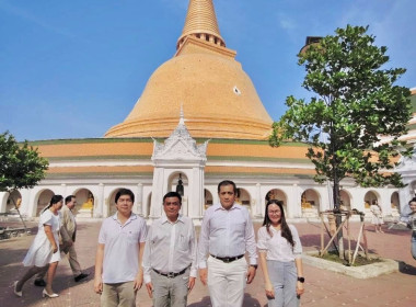 ร่วมพิธีบำเพ็ญกุศล เวียนเทียนประทักษิณรอบองค์พระปฐมเจดีย์ ... พารามิเตอร์รูปภาพ 7