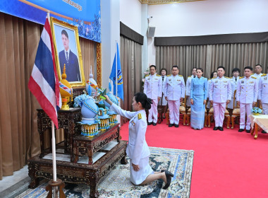 พิธีเจริญพระพุทธมนต์และการจัดนิทรรศการเฉลิมพระเกียรติ ... พารามิเตอร์รูปภาพ 2