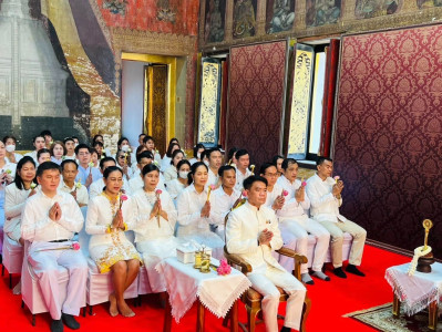 พิธีบำเพ็ญกุศลเนื่องในวันวิสาขบูชา ประจำปี 2568 ณ ... พารามิเตอร์รูปภาพ 1