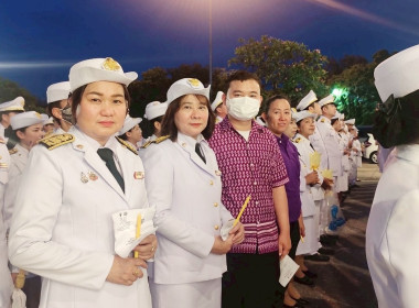 พิธีถวายเครื่องราชสักการะ วางพานพุ่ม และจุดเทียน ... พารามิเตอร์รูปภาพ 5